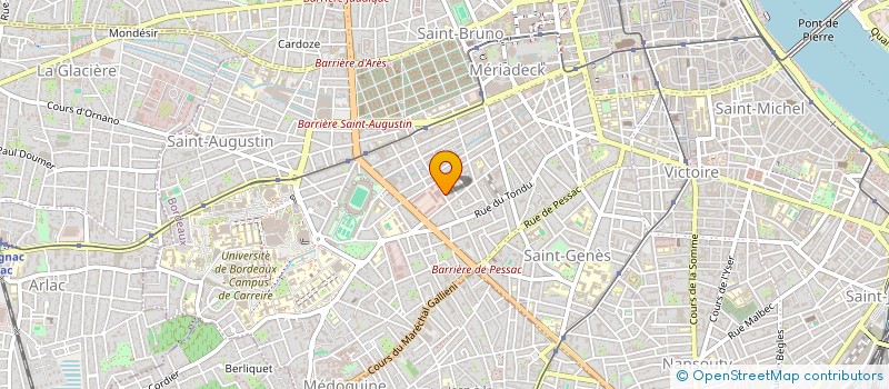 localisation de l'entreprise MADAME LILOU-CHARLOTTE MOUSSET  BORDEAUX