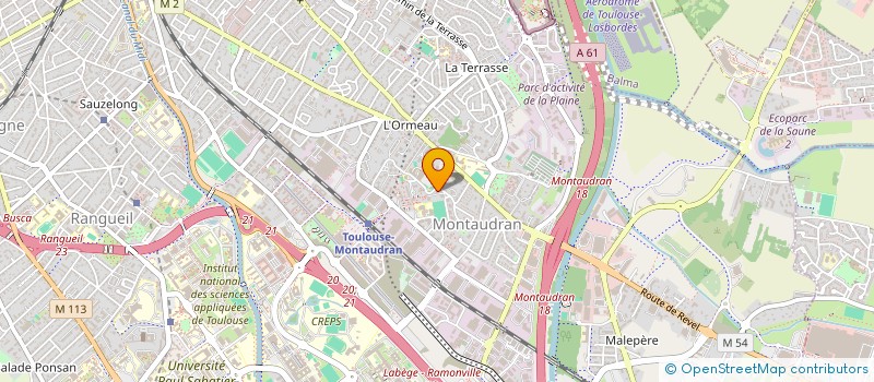 localisation de l'entreprise MADAME LILOU CONTRASTI à TOULOUSE