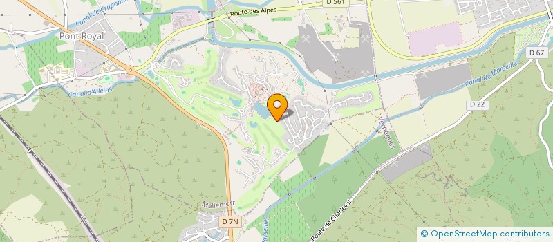 localisation de l'entreprise MADAME LILOU CRENN  MALLEMORT