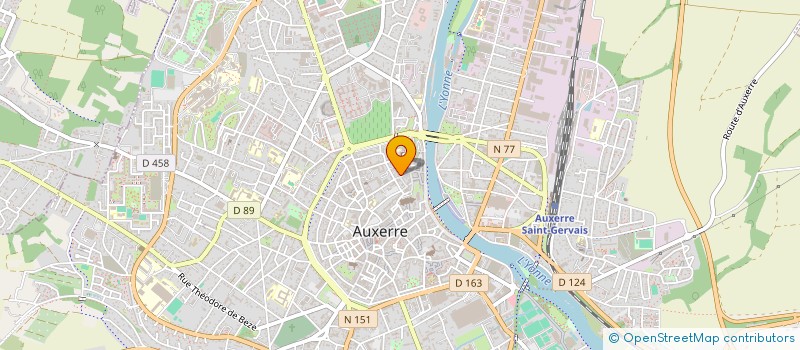 localisation de l'entreprise MADAME LILOU DA SILVA à AUXERRE