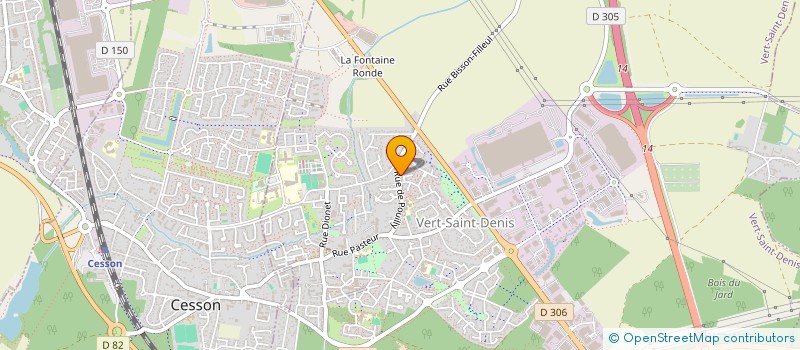 localisation de l'entreprise MADAME LILOU DA SILVA CORDEIRO à VERT-SAINT-DENIS