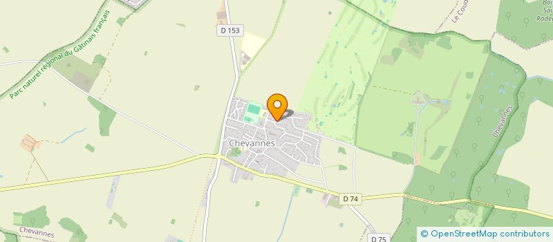 localisation de l'entreprise MADAME LILOU DESBOEUFS  CHEVANNES