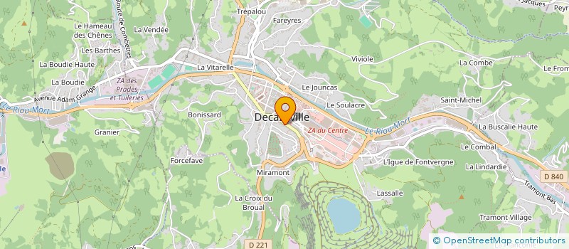 localisation de l'entreprise MADAME LILOU DUVAL  DECAZEVILLE