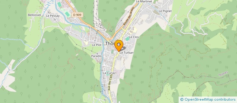 localisation de l'entreprise MADAME LILOU FONTENEAU  THONES