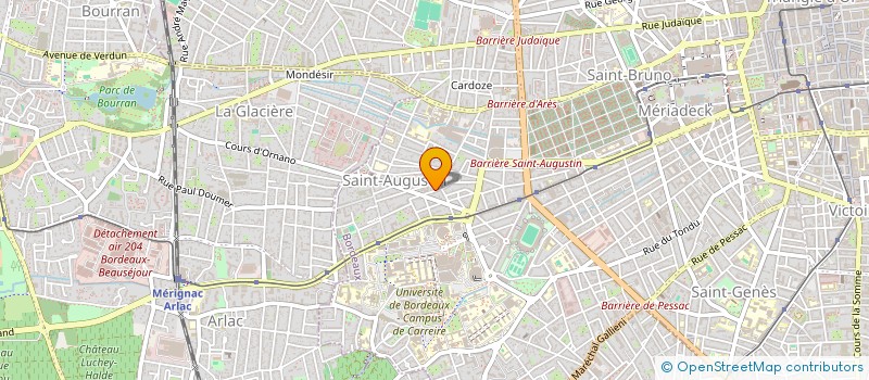 localisation de l'entreprise MADAME LILOU FOUREST  BORDEAUX