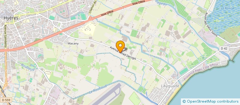 localisation de l'entreprise MADAME LILOU FRONTEAU à HYERES