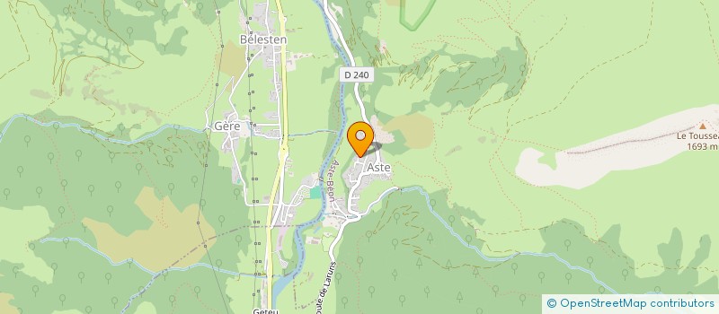 localisation de l'entreprise MADAME LILOU GAUBERT  ASTE-BEON