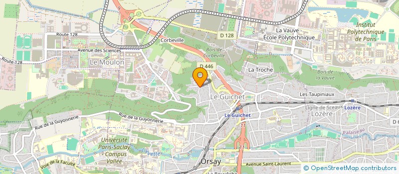 localisation de l'entreprise MADAME LILOU GEFFARD à ORSAY
