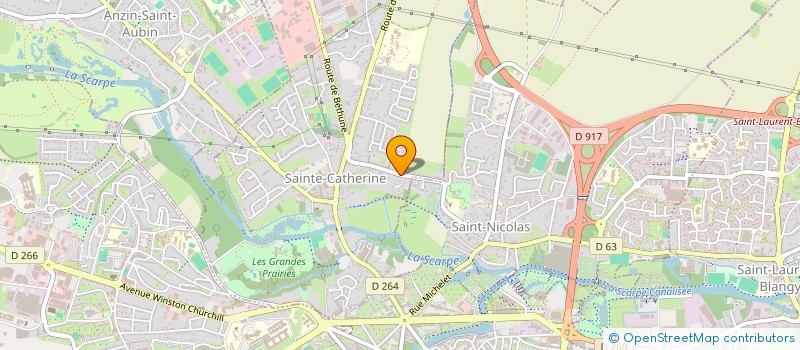 localisation de l'entreprise MADAME LILOU GRAZIANO  SAINTE-CATHERINE