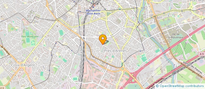 localisation de l'entreprise MADAME LILOU HENRY SOUQUET BRESSAND à MONTPELLIER