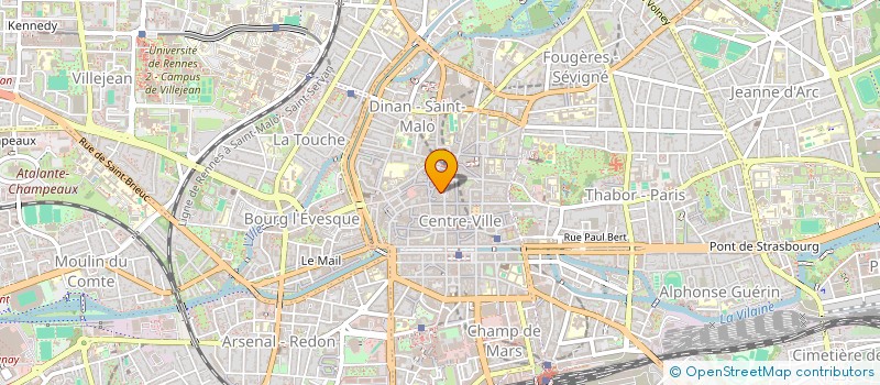 localisation de l'entreprise MADAME LILOU HERNANDEZ  RENNES