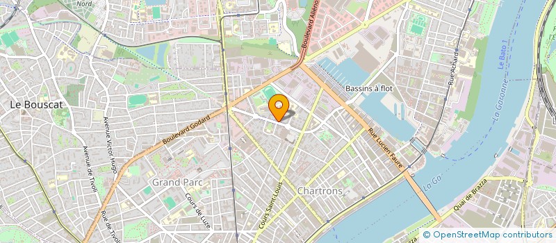 localisation de l'entreprise MADAME LILOU JOURDANNAUD  BORDEAUX