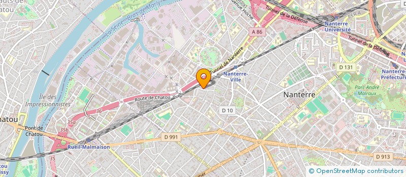 localisation de l'entreprise MADAME LILOU KONZET PEZIN  NANTERRE