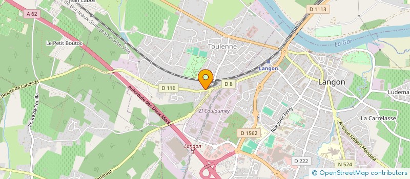 localisation de l'entreprise MADAME LILOU LABEYRIE  TOULENNE