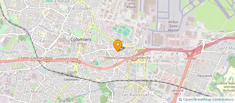 localisation de l'entreprise MADAME LILOU LAVERTON  COLOMIERS