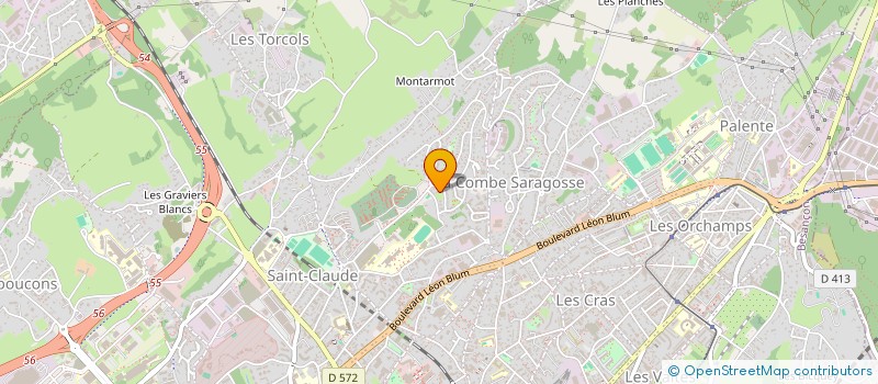 localisation de l'entreprise MADAME LILOU LECLERE  BESANCON
