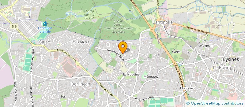 localisation de l'entreprise MADAME LILOU LEGENVRE  LE HAILLAN