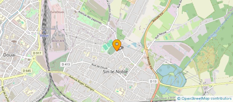 localisation de l'entreprise MADAME LILOU LEMETTRE à SIN-LE-NOBLE