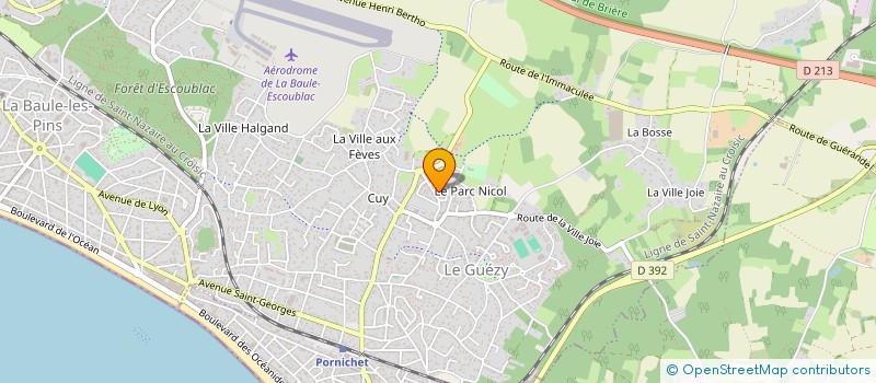 localisation de l'entreprise MADAME LILOU LUCAS à LA BAULE-ESCOUBLAC