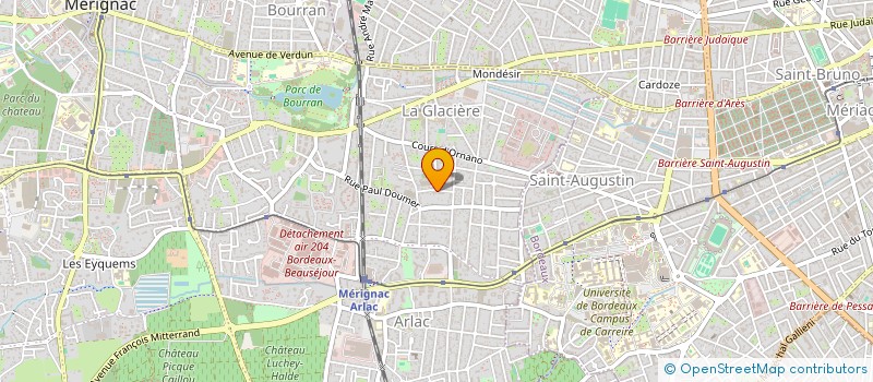 localisation de l'entreprise MADAME LILOU MALET  MERIGNAC