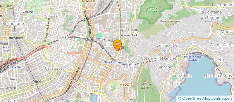 localisation de l'entreprise MADAME LILOU MAUNIER  NICE