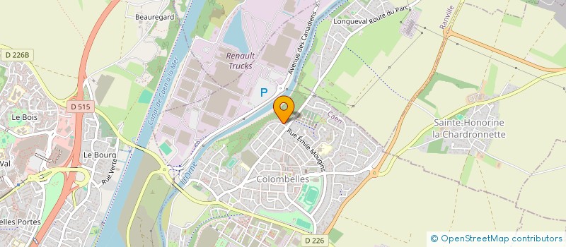 localisation de l'entreprise MADAME LILOU MELET  COLOMBELLES