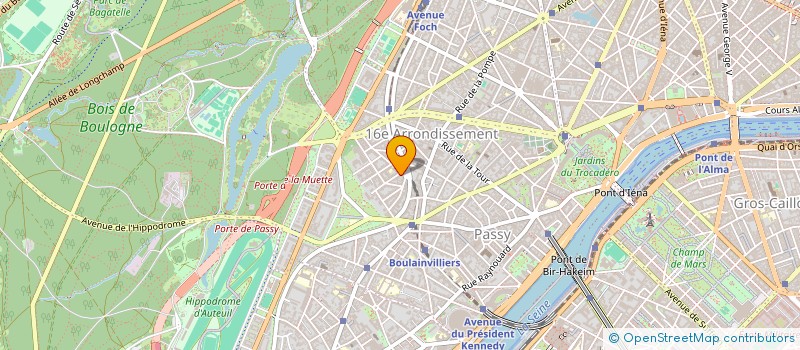 localisation de l'entreprise MADAME LILOU MERCIER  PARIS