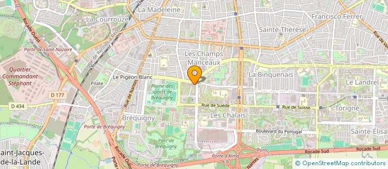 localisation de l'entreprise MADAME LILOU RABIN  RENNES