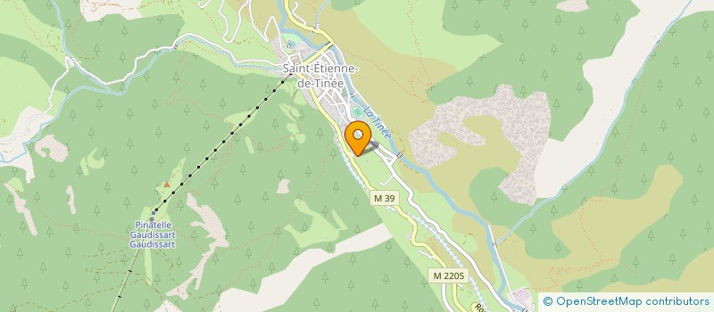 localisation de l'entreprise MADAME LILOU ROUJAS  SAINT-ETIENNE-DE-TINEE