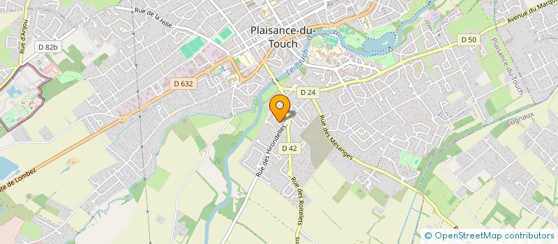 localisation de l'entreprise MADAME LILOU RUEL  PLAISANCE-DU-TOUCH