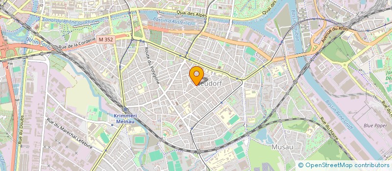 localisation de l'entreprise MADAME LILOU SIMON à STRASBOURG