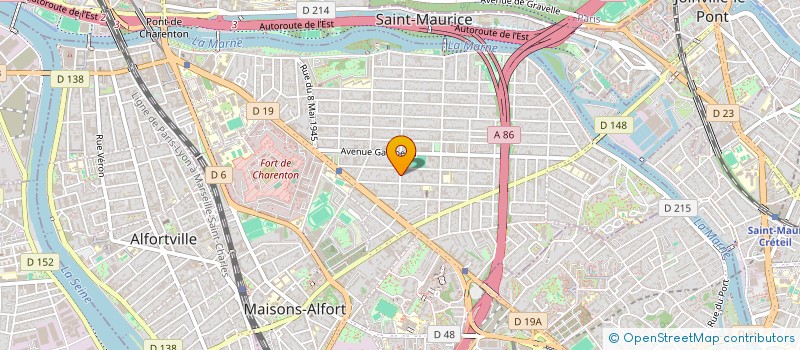 localisation de l'entreprise MADAME LILOU THIMON  MAISONS-ALFORT