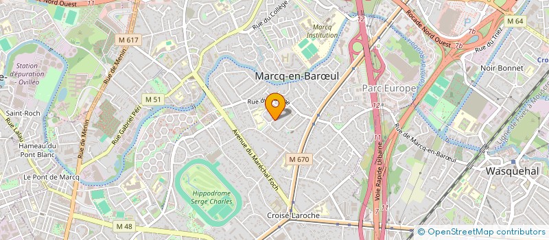 localisation de l'entreprise MADAME LILOU VERMEESCH  MARCQ-EN-BARUL