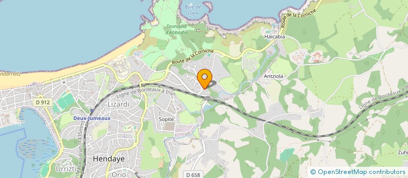 localisation de l'entreprise MADAME LILY BAROZZI  HENDAYE