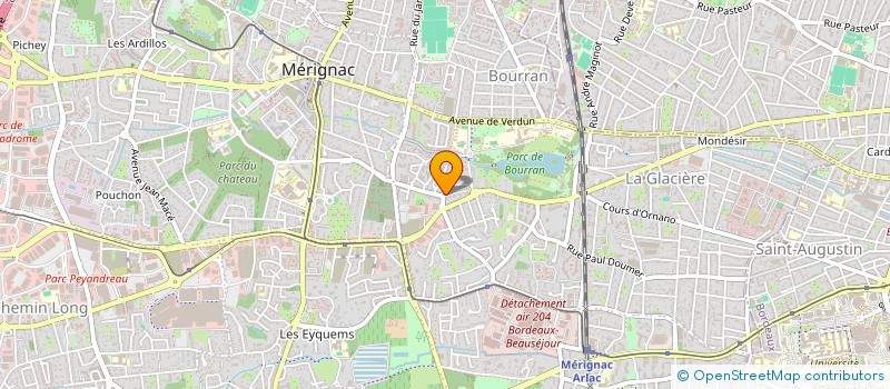 localisation de l'entreprise MADAME LILY BENET  MERIGNAC