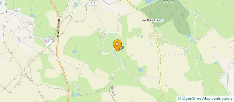 localisation de l'entreprise MADAME LILY BOITEAU  BOISME