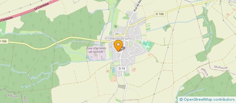 localisation de l'entreprise MADAME LILY FERNANDEZ  HEIMSBRUNN