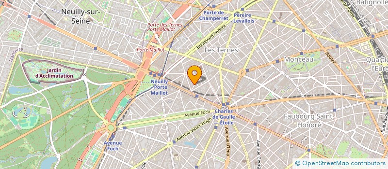 localisation de l'entreprise MADAME LILY-FLEUR TERNET FRISAT  PARIS