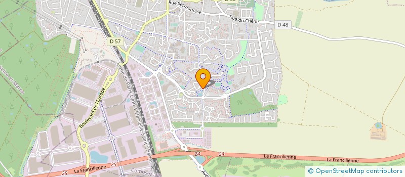 localisation de l'entreprise MADAME LILY GAUTHIER  COMBS-LA-VILLE