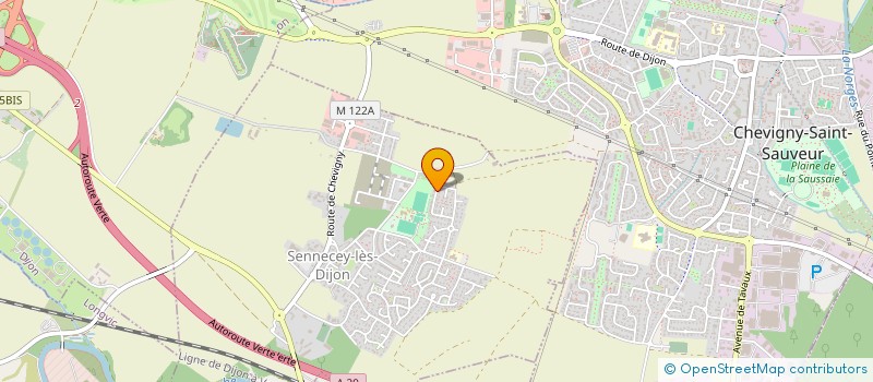 localisation de l'entreprise MADAME LILY HAMMEL  SENNECEY-LES-DIJON