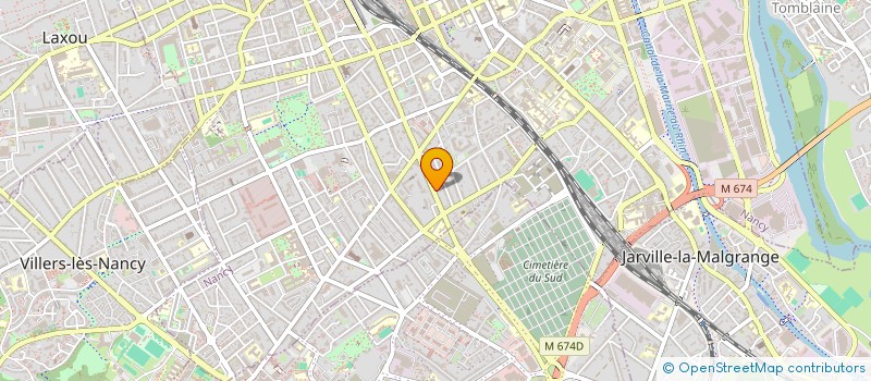 localisation de l'entreprise MADAME LILY JARRY  NANCY