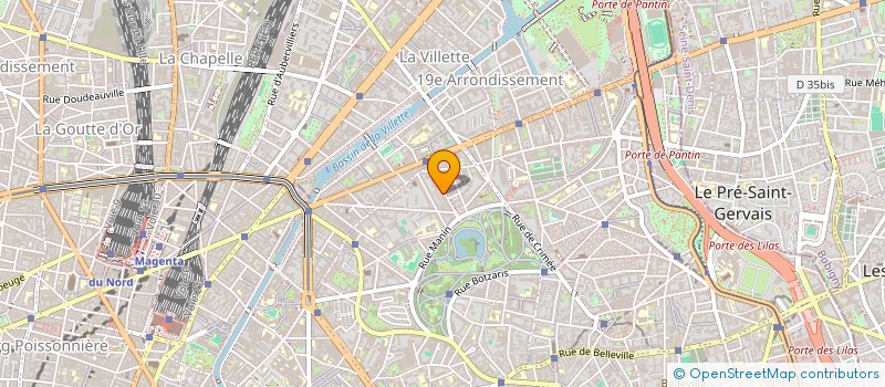 localisation de l'entreprise MADAME LILY LAJEUNESSE  PARIS