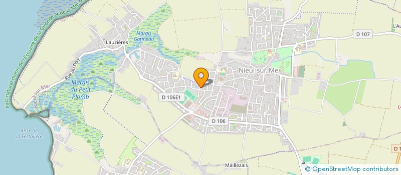 localisation de l'entreprise MADAME LILY LANGLAIS  LA ROCHELLE