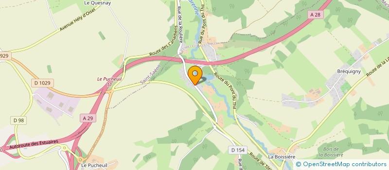 localisation de l'entreprise MADAME LILY LAPOINTE  SAINT-SAENS