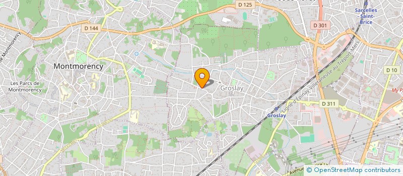 localisation de l'entreprise MADAME LILY MARIT  GROSLAY