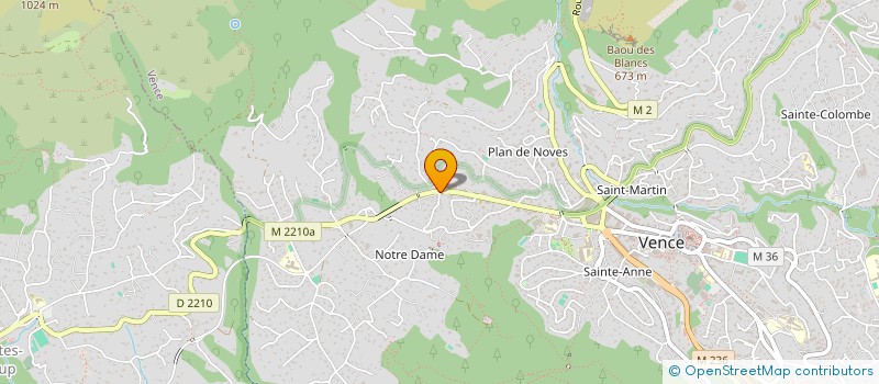 localisation de l'entreprise MADAME LILY-MAY NADAUD  VENCE