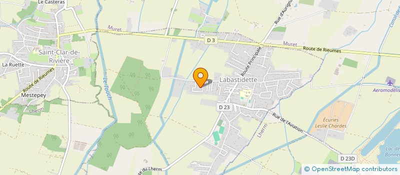 localisation de l'entreprise MADAME LILY-ROSE ROCHES  LABASTIDETTE