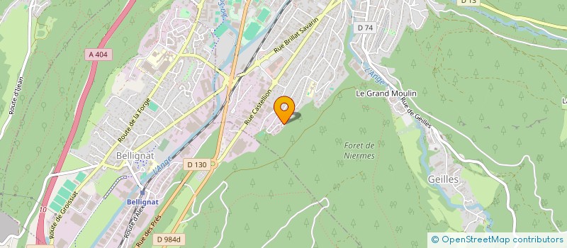 localisation de l'entreprise MADAME LILYA BOUSLOUGHA à OYONNAX