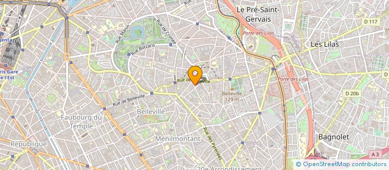 localisation de l'entreprise MADAME LILYA DJAOUTI  PARIS