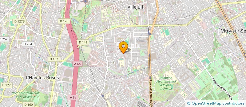 localisation de l'entreprise MADAME LILYA SADI  VILLEJUIF